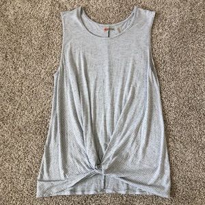 Women’s Zella white twist workout athletic tank size XS